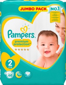 Bild på Pampers Premium Protection S2 4-8 kg 68 st