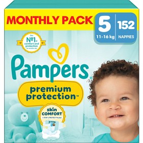 Bild på Pampers Premium Protection Nappies Storlek 5 (11-16kg) 152 st