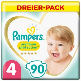 Bild på Pampers Premium Protection blöjor S4 9-14 kg 90 st