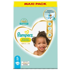 Bild på Pampers Premium Protection storlek 5 (11kg-16kg) 76 st