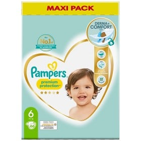 Bild på Pampers Premium Protection storlek 6 (13kg+) 66 st