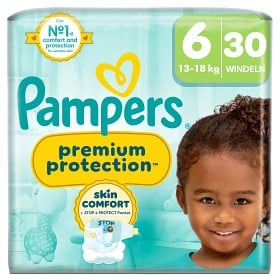 Bild på Pampers Premium Protection Storlek 6, 30 blöjor, 13kg-18kg