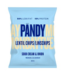 Bild på Pändy Lentil Chips Sourcream & Onion 40 g