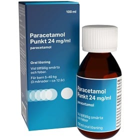 Bild på Paracetamol Punkt, oral lösning 24 mg/ml 100 ml