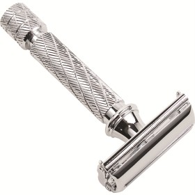 Bild på Parker Shaving 87R Textured 3" Short Handle Butterfly Open Safety Razor
