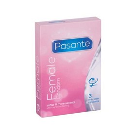 Bild på Pasante Femidom (female condom) 3-pack