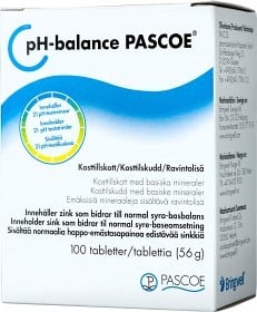 Bild på Pascoe pH-Balance 100 tabletter