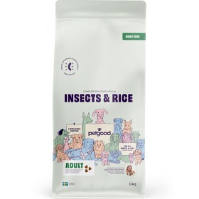 Bild på Petgood Insekter & Ris Vuxen hund 12 kg