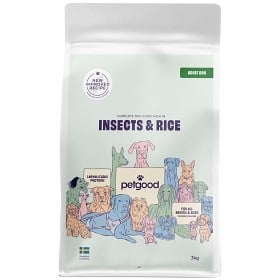 Bild på Petgood insekter & ris vuxen hund 3 kg