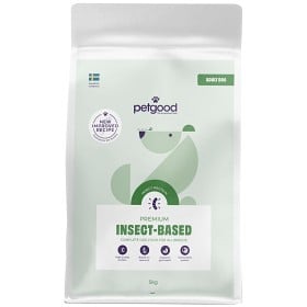 Bild på Petgood Insektsfoder helfoder vuxna hundar 5 kg