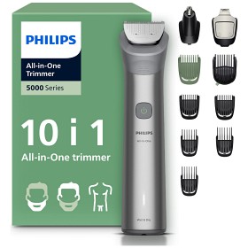 Bild på Philips All-in-One Trimmer 5000 Series, 10-in-1 trimmer sladdlös