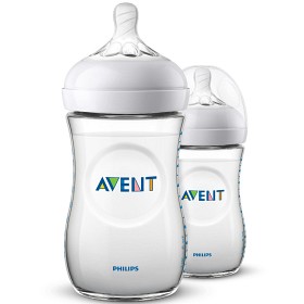 Bild på Philips Avent Natural nappflaska 260 ml 2-pack
