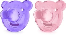 Bild på Philips Avent Soothie-napp lila/rosa 0-3 månader