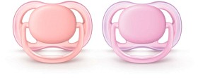 Bild på Philips Avent Ultra Air Napp 0-6 månader Rosa 2-pack