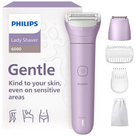 Bild på Philips Lady Shaver Series 6000 sladdlös rakapparat för våt- och torrakning