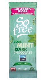 Bild på Plamil So Free No Added Sugar Mint Chocolate 35 g