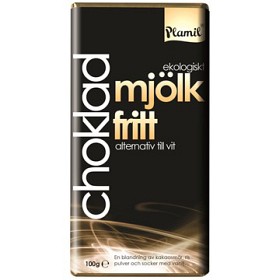 Bild på Plamil Mjölkfri Vit choklad 100 g