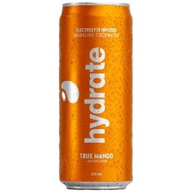 Bild på Plant Factory Hydrate Cocowater Mango kolsyrat kokosvatten 330 ml