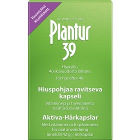 Bild på Plantur 39 Aktiv Hår kapslar 60 st