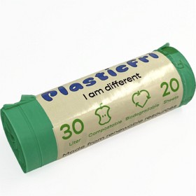 Bild på PlasticFri Avfallspåse Papperskorgspåse 30L 20 st