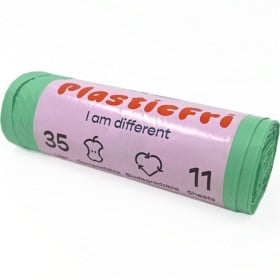 Bild på PlasticFri Avfallspåse Soppåse Extra Stark 35L 11 st