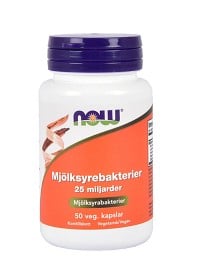 Bild på NOW Mjölksyrebakterier 50 kapslar