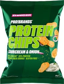Bild på ProBrands Protein Chips Sour Cream & Onion 50 g