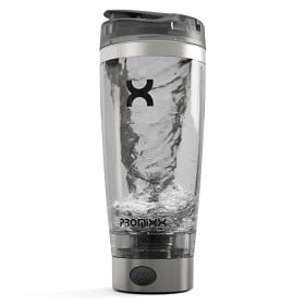 Bild på Promixx PRO Electric Shaker Bottle Stainless Steel 600 ml