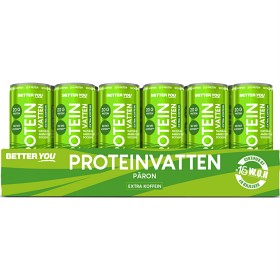 Bild på Better You Proteinvatten Koffein Päron 330 ml x 24 st