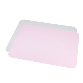Bild på Pufz Bordstablett Rosa & Grå 2 st