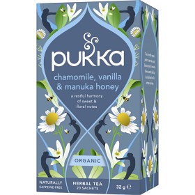 Bild på Pukka Chamomile Vanilla & Manuka Honey 20 tepåsar 