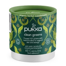 Bild på Pukka Clean Greens 60 kapslar