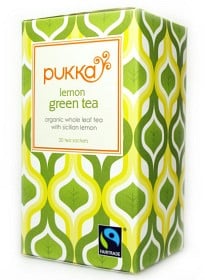 Bild på Pukka Lemon Green Tea 20 tepåsar