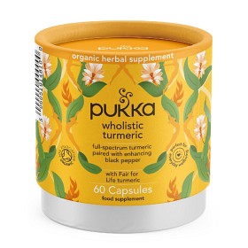 Bild på Pukka Wholistic Turmeric 60 kapslar