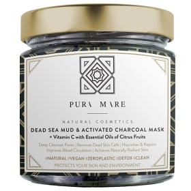 Bild på Pura Mare Dead Sea Mud & Activated Charcoal Mask 200 ml