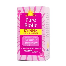 Bild på Pure Biotic Kvinna 30 kapslar
