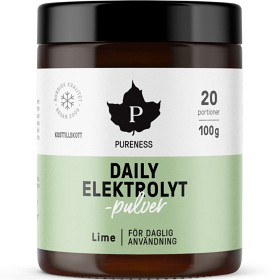 Bild på Pureness Daily Elektrolytpulver Lime 100 g