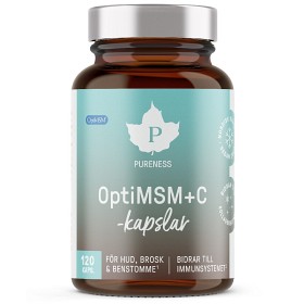 Bild på Pureness OptiMSM + C 120 kapslar