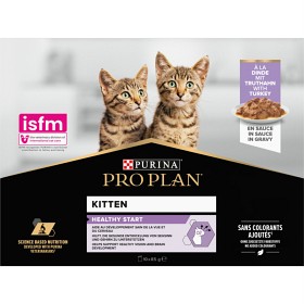 Bild på Purina Pro Plan Cat Kitten Turkey 10 x 85 g