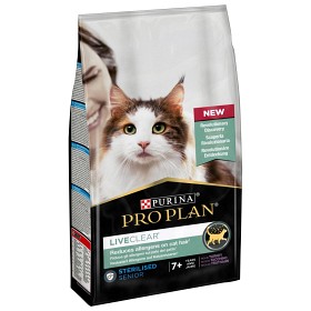 Bild på Purina Pro Plan LiveClear Sterilised Senior 7+ år 1,4 kg