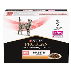 Bild på Purina Pro Plan Veterinary Diets DM St/Ox Diabetes Management Kyckling 10-pack