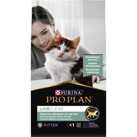 Bild på Purina Pro Plan LiveClear Katt < 1 år 1,4 kg