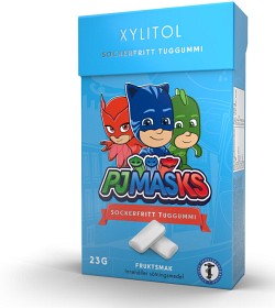 Bild på Pyjamashjältarna Sockerfritt Tuggummi 17 st