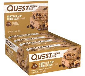 Bild på Questbar Chocolate Chip Cookie Dough 12 st 