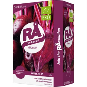 Bild på RÅ Rödbeta Bag-in-Box ekologisk 3 liter