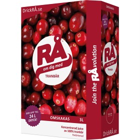 Bild på RÅ Tranbär Bag-in-Box 300 cl