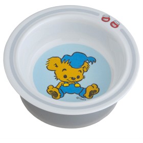 Bild på Rätt Start Bamse Sugkoppstallrik Vit/Blå