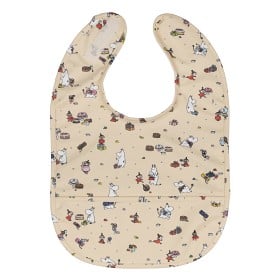 Bild på Rätt Start Mumin Picknick Haklapp (Beige)