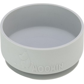 Bild på Rätt Start Mumin Silikon Skål med Sugkopp Easy Grey