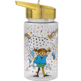 Bild på Rätt Start Pippi Födelsedag vattenflaska Guld 500 ml